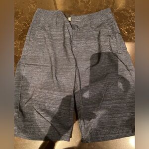 QUIKSILVER Boys Size 22 Grey Swim Trunks